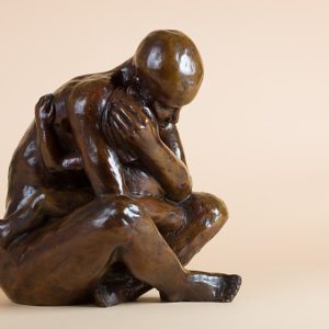 Le Père - The Father | Matière: Bronze | Taille: 25 x 20 cm | Année: 2011